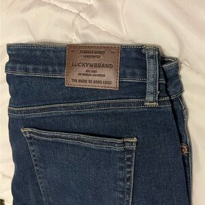 Lucky Brand Women's Dark Blue Denim Jeans
